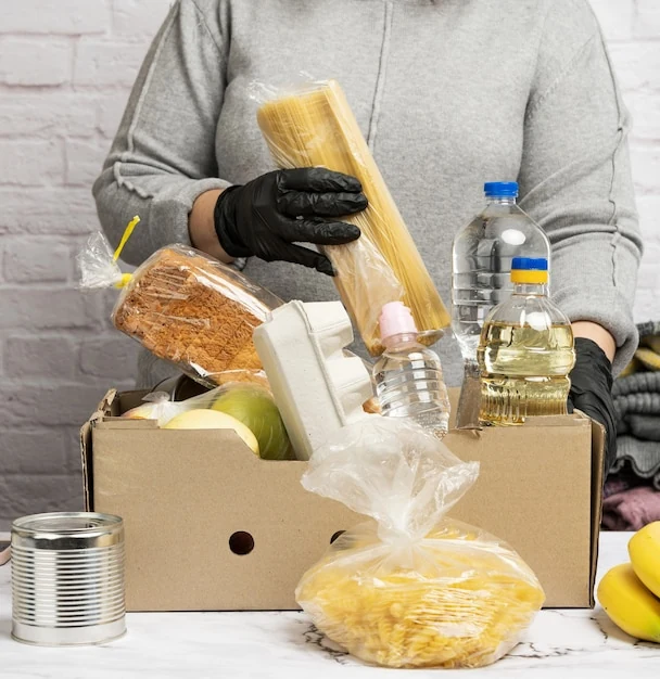 Scorta di alimenti non deperibili per le emergenze