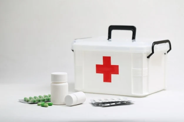 Kit di emergenza con materiale di base