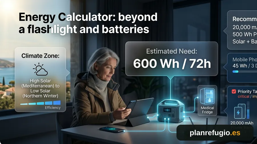 Calcolatore di energia