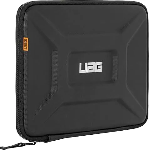 Urban Armor Gear Borsa Universale per portatili/tablet per Apple iPad Pro 12.9 / MacBook Pro, Microsoft Surface Pro/Book/Laptop ecc. (fino a 13'', Custodia con Tasca in Rete) Nero