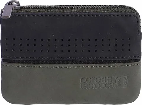 Coronel Tapioca - Portafogli per Uomo in Pelle - Portafoglio Uomo con Portamonete - Portafoglio Portacarte con Buona Capacità
