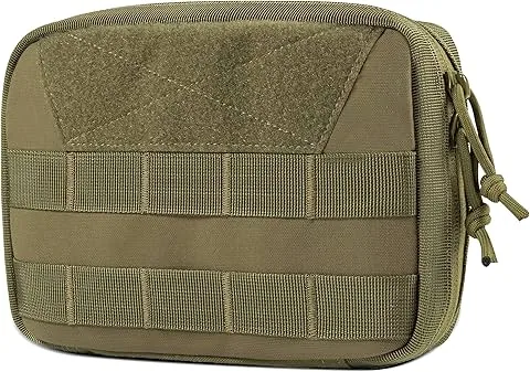 OneTigris Molle EDC - Borsa per Attrezzi tattici (Nylon), Camo- Advanced Version