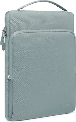 HYZUO 13 Pollici Borsa Custodia Portatile per MacBook Air 13 M5 M4 M3 M2 M1 A3449 2026-2018, 13" MacBook Neo 2026, MacBook Pro 13 M2 M1 2026-2016, iPad Pro/Air 13", Surface Pro, XPS 13, Azzurro Cenere