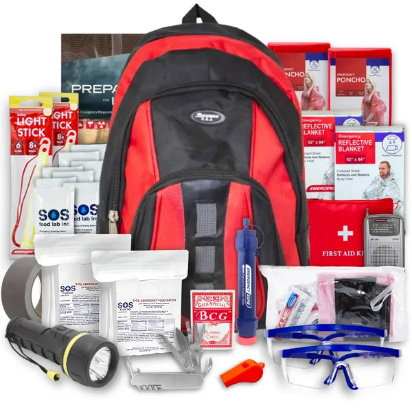 Emergency Zone Kit 72h 2 Personas con Mochila