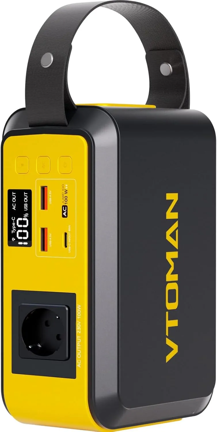 VTOMAN Jump 100 Stazione Energia Portatile 88Wh