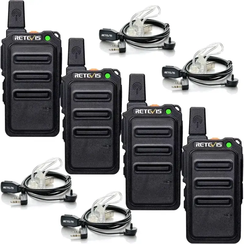 Retevis RT619 Mini Walkie PMR Pack 4