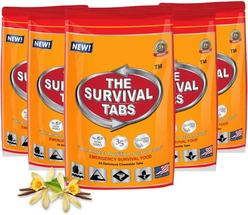 Survival Tabs 120 Comprimidos para 10 Dias