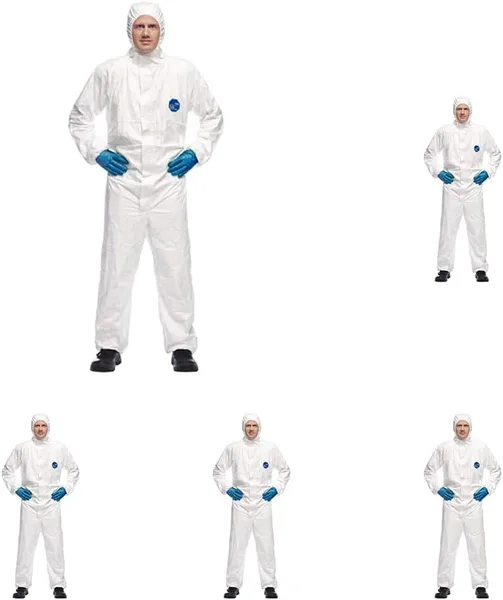 DuPont Tyvek 500 Xpert tuta protezione chimica categoria III tipo 5/6 taglia XL
