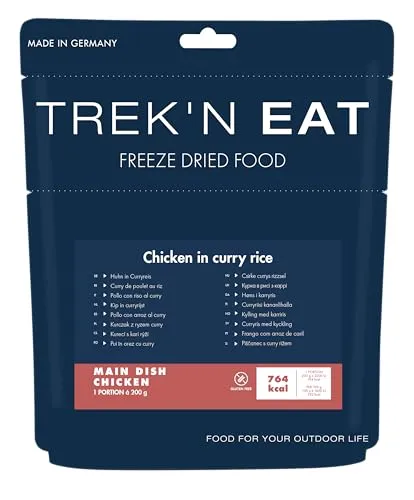 Trek'n Eat Curry Pollo con Arroz Liofilizado