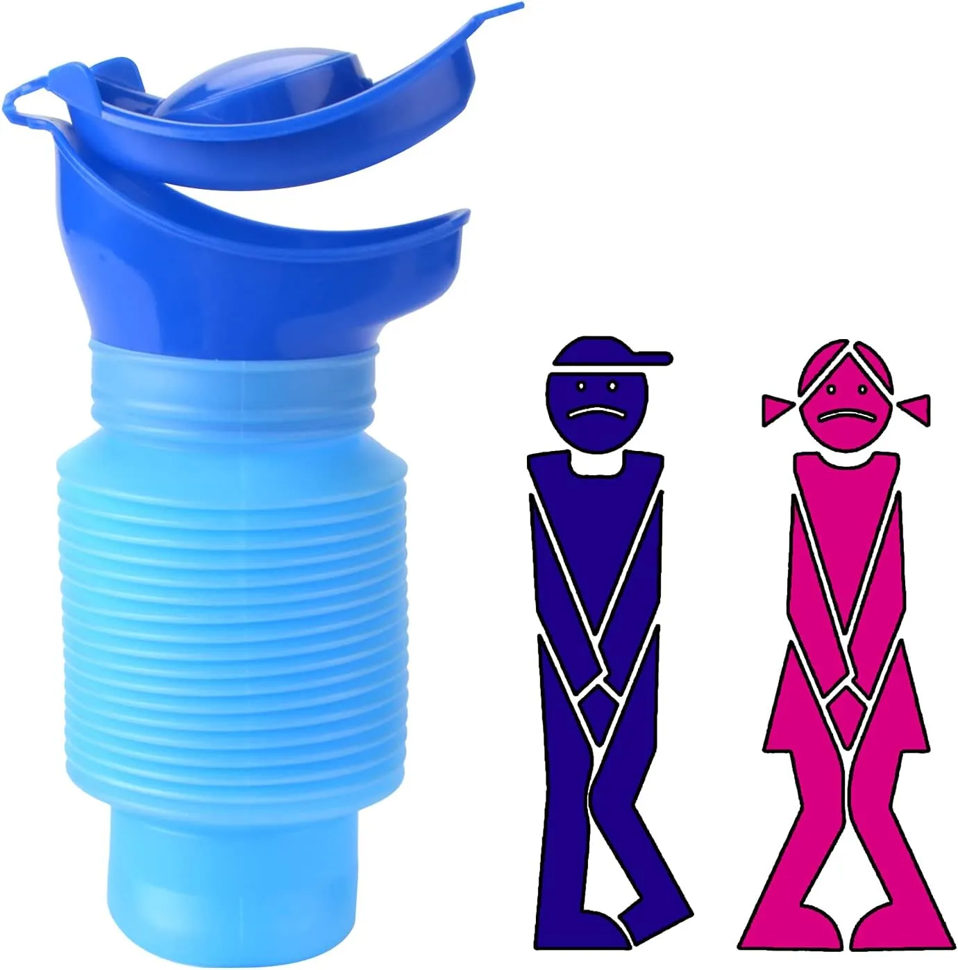 Urinario Emergencia Portatil 750ml Reutilizable